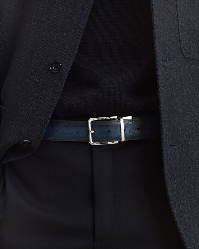 Versatile Reversible Belt, Abisso & Marrone Intenso, hi-res
