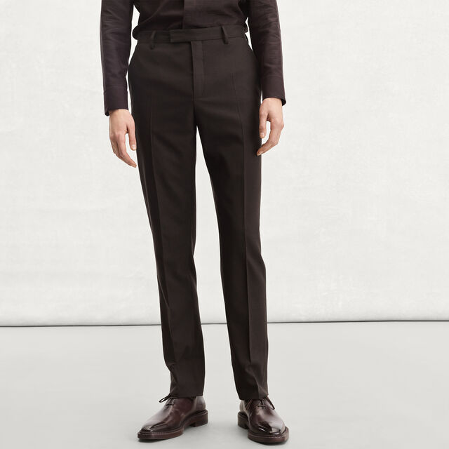 Alessandro Wool Trousers, EARTH BROWN, hi-res 2