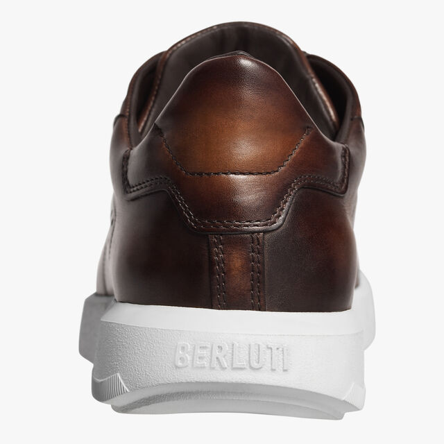 Stellar Venezia Calf Leather Sneaker, MARRONE INTENSO, hi-res 9