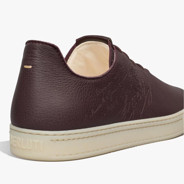 Eden Scritto Leather Sneaker, WINDSOR WINE, hi-res 5