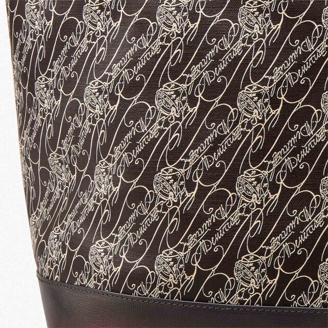 Baluchon Toile Marbeuf Travel Bag, DARK BROWN + MADURO, hi-res 5