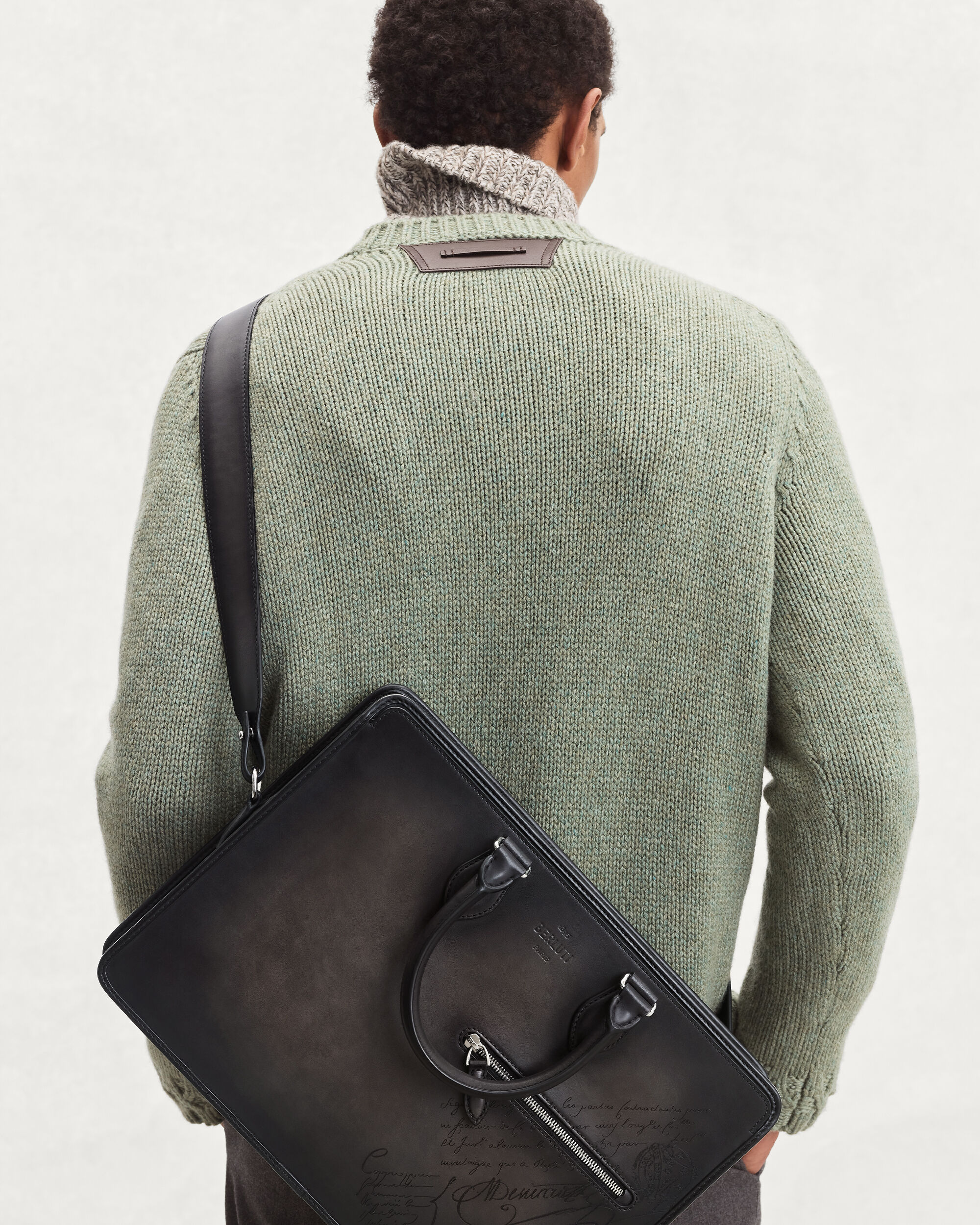 1 Jour Briefcase, Nero Grigio, hi-res