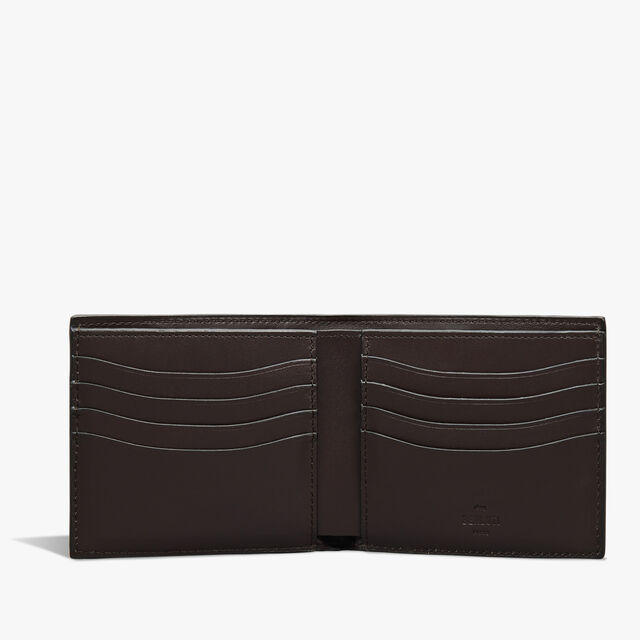 Makore Scritto Leather Compact Wallet, JUNGLE GREEN, hi-res 3