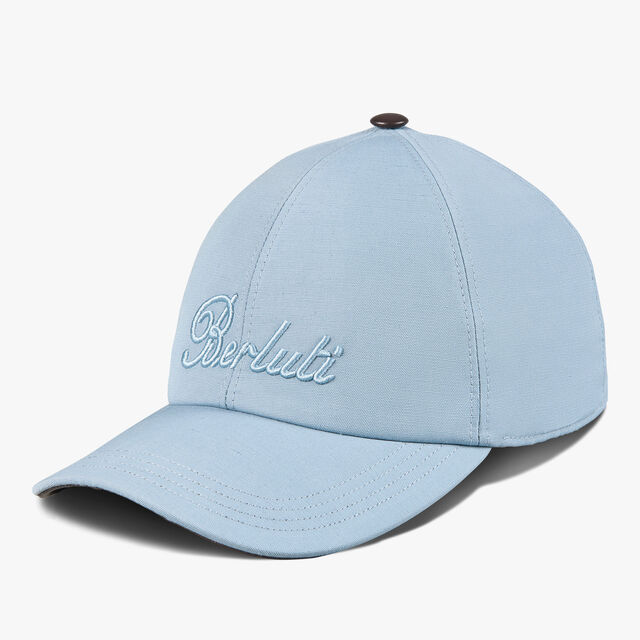 Berluti Thabor Baseball Cap, CORNFLOWER BLUE, hi-res 1