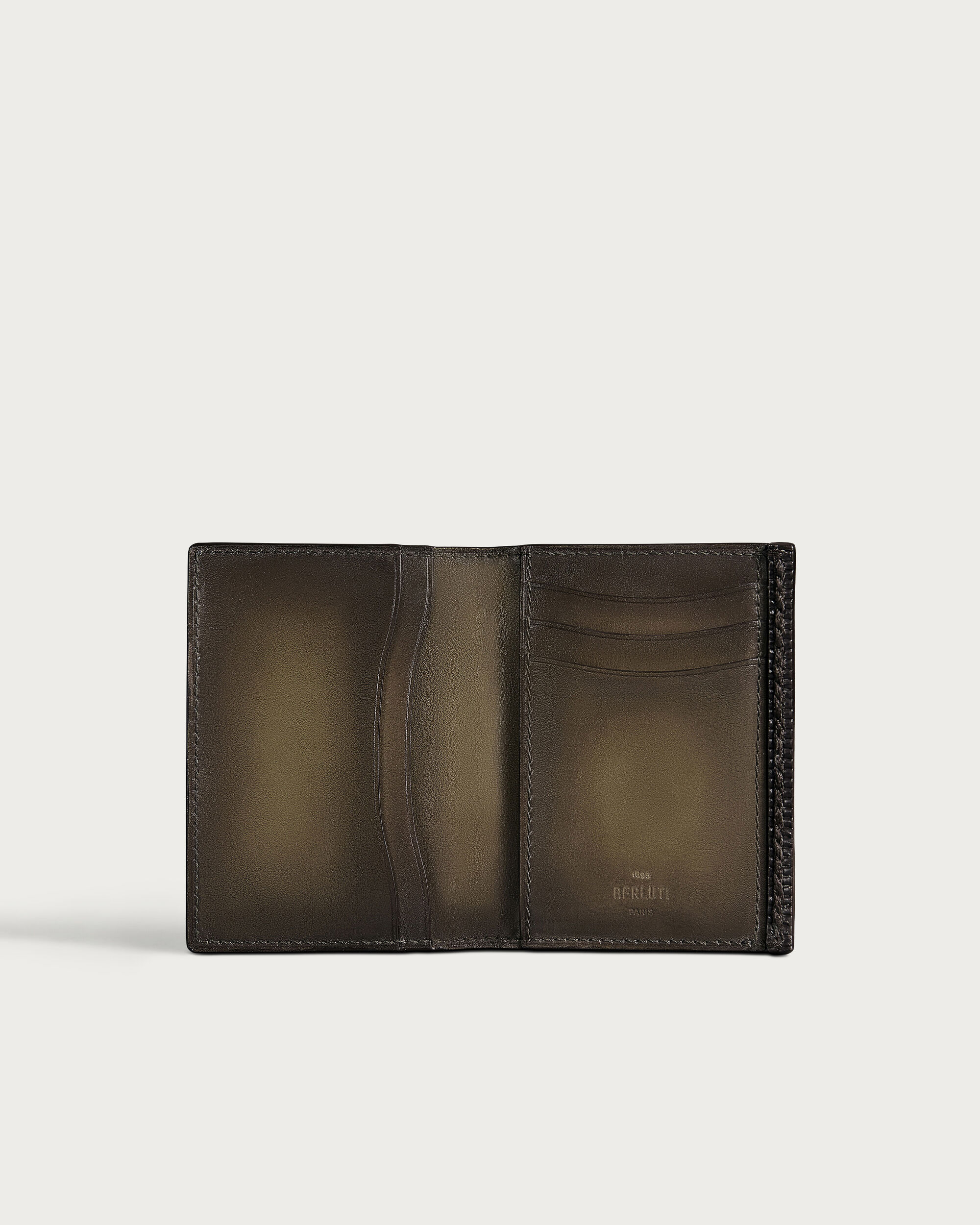 Jagua Luti Card Holder, Legno Bruciato, hi-res