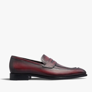 Rapiécé-Reprisé Leather Loafer, SAINT EMILION, hi-res