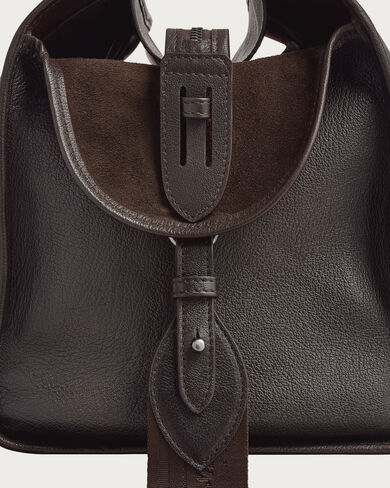 Overnight Travel Bag, Dark Brown, hi-res