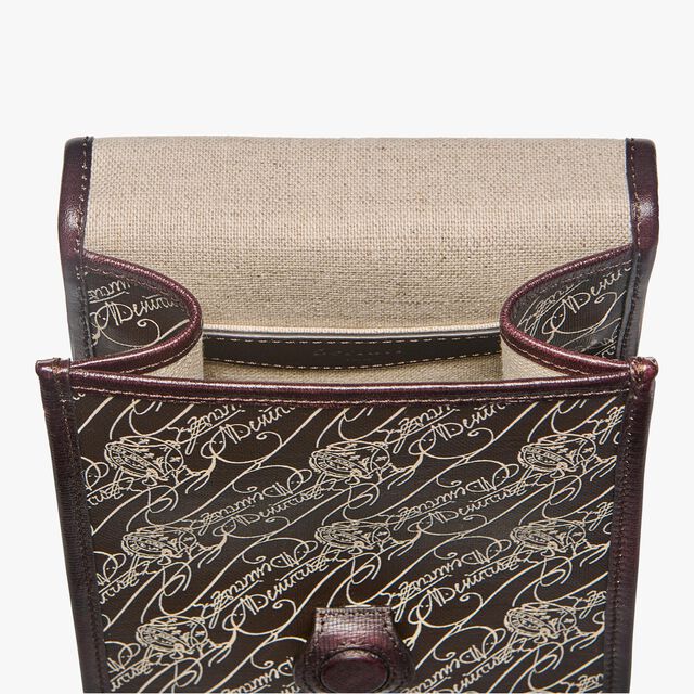 Bourse Toile Marbeuf邮差包, DARK BROWN + MADURO, hi-res 7