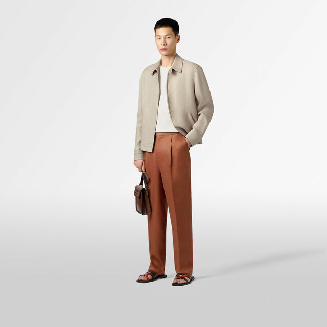 Linen Blouson