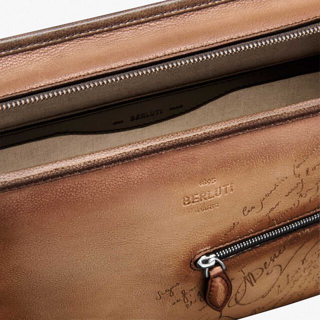 Journalier Scritto Leather Messenger, PAPELAO, hi-res 6