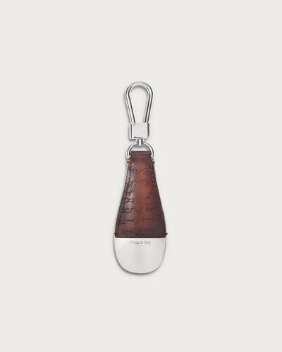 Shoehorn Key Ring, Mogano, hi-res