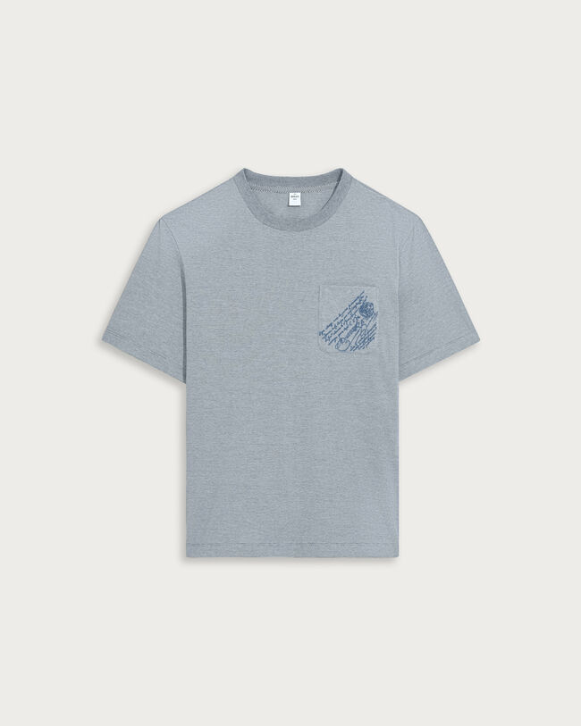 Milleraies T-shirt, Helvetia Blue, hi-res