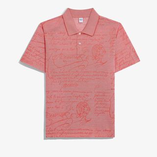Scritto Pique Polo, LIGHT CORAL, hi-res
