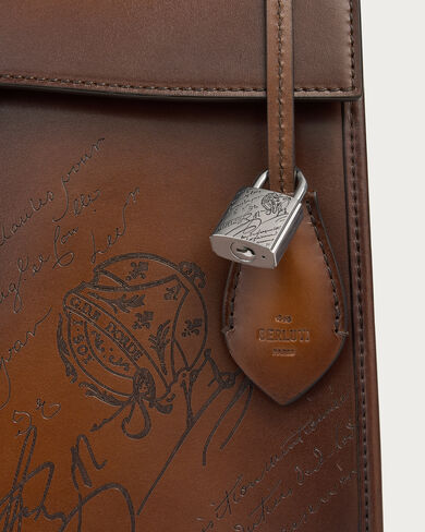 E'Mio Briefcase, Cacao Intenso, hi-res