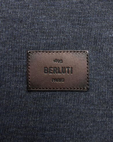 Reversible Blouson with Leather Detail, Purple Cloud, hi-res