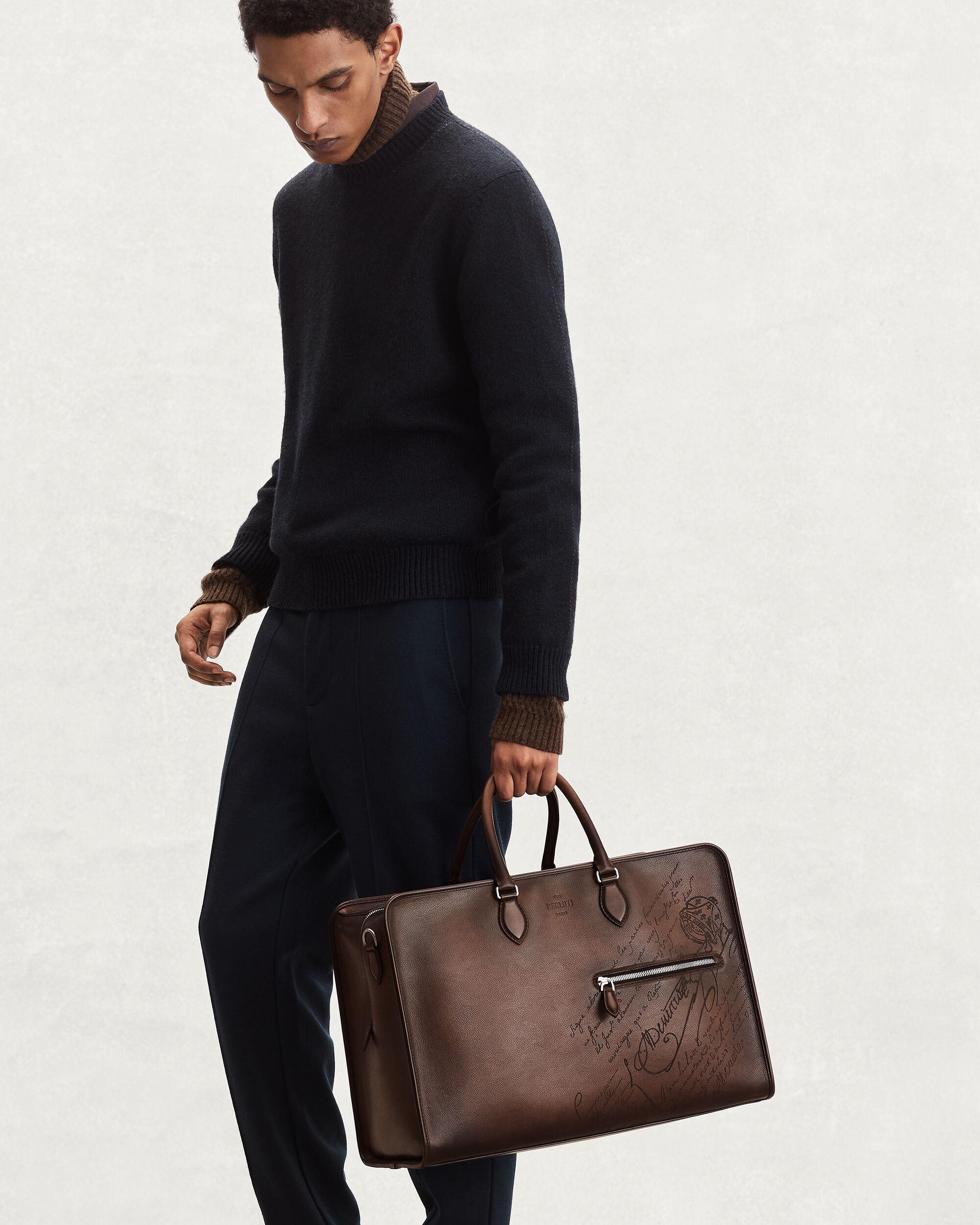 Overnight Travel Bag, Soft Brown, hi-res