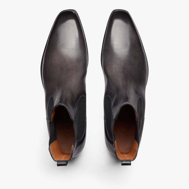Caractère Capri Leather Boot, NERO GRIGIO, hi-res 3