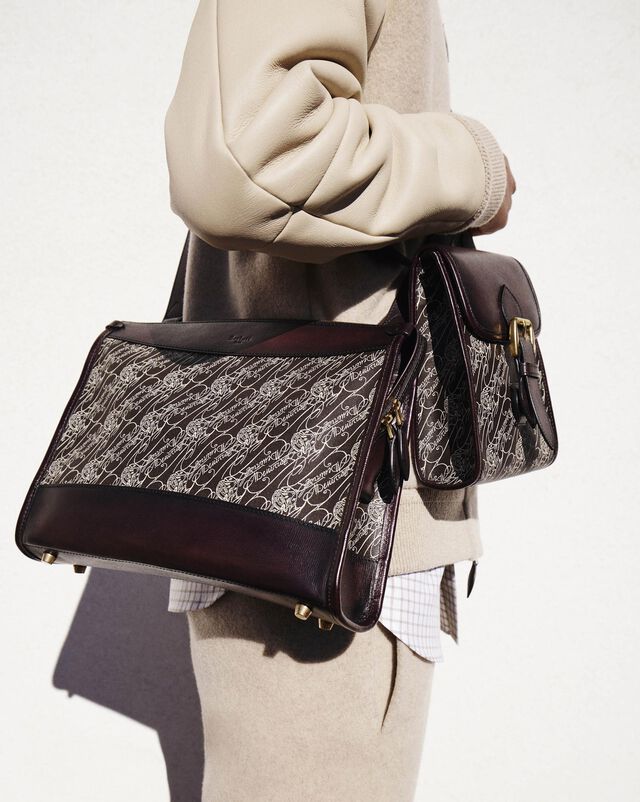 Musette Toile Marbeuf邮差包, DARK BROWN + MADURO, hi-res 2
