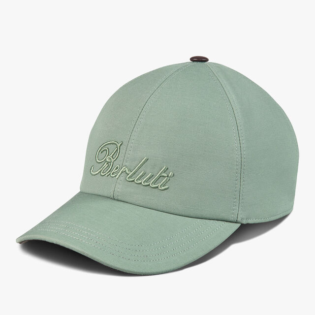 Berluti Thabor Baseball Cap, PRASIN GREEN, hi-res 1