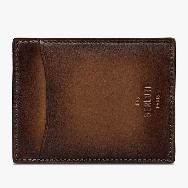 Makore 2in1 Scritto Leather Wallet, CACAO INTENSO, hi-res 5