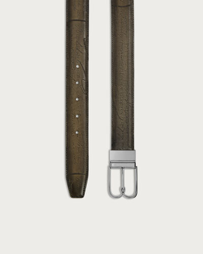 B Volute Reversible Belt, Marrone Intenso & Appennini, hi-res