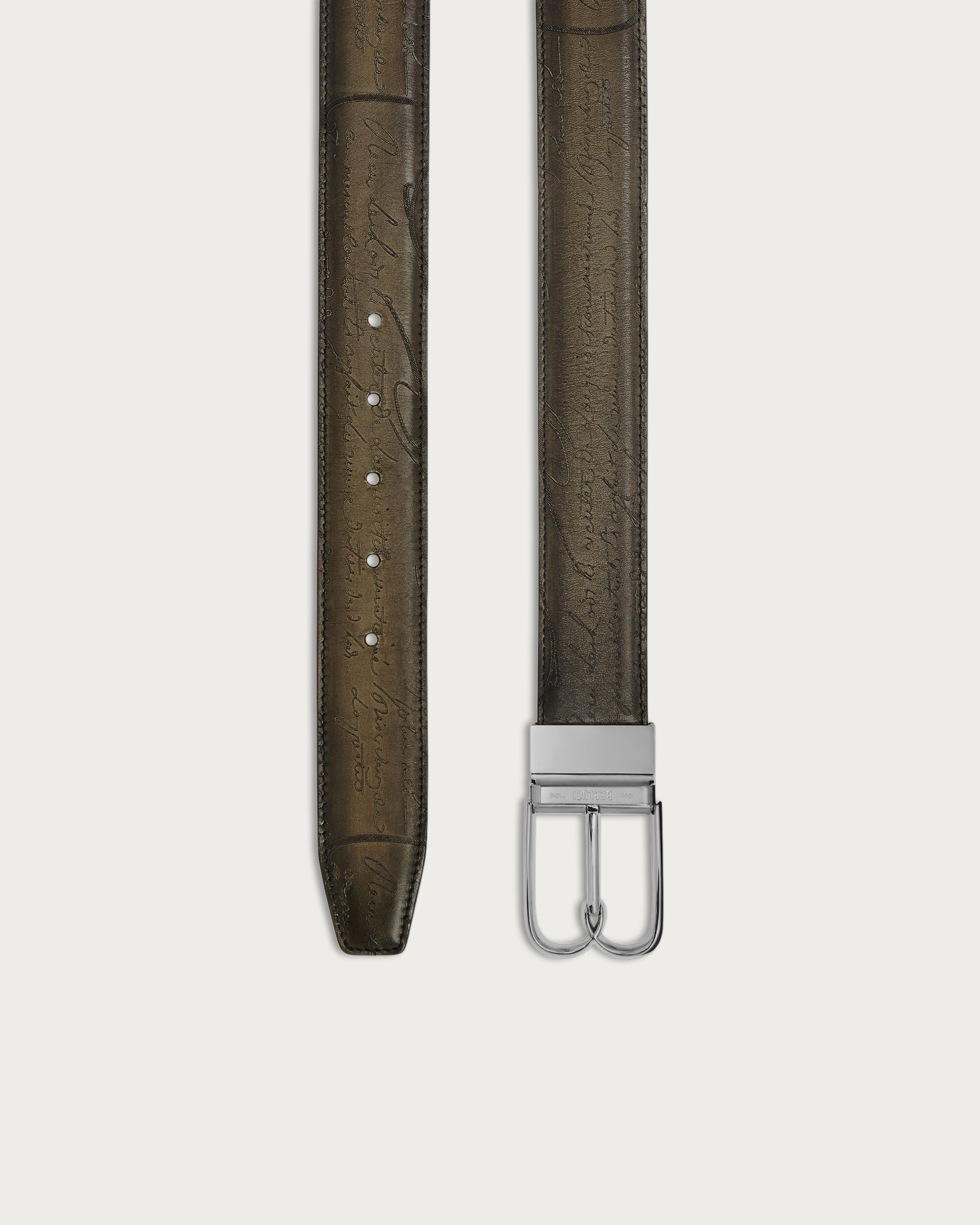 B Volute Reversible Belt, Marrone Intenso & Appennini, hi-res