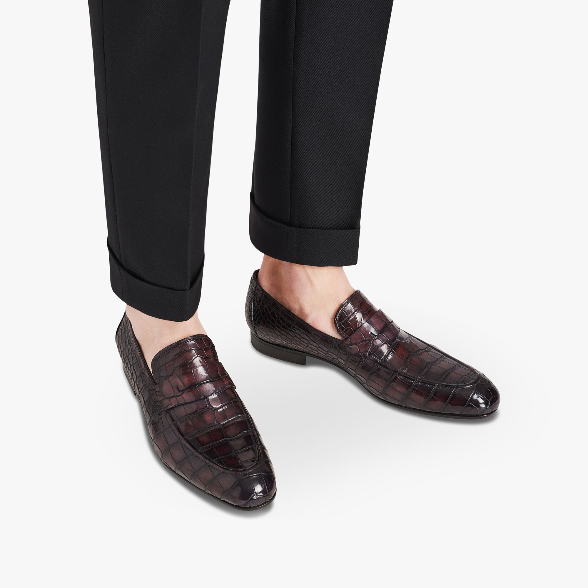 Berluti best sale alligator shoes