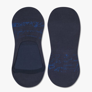 Ghost Scritto Socks, SPACE BLUE, hi-res