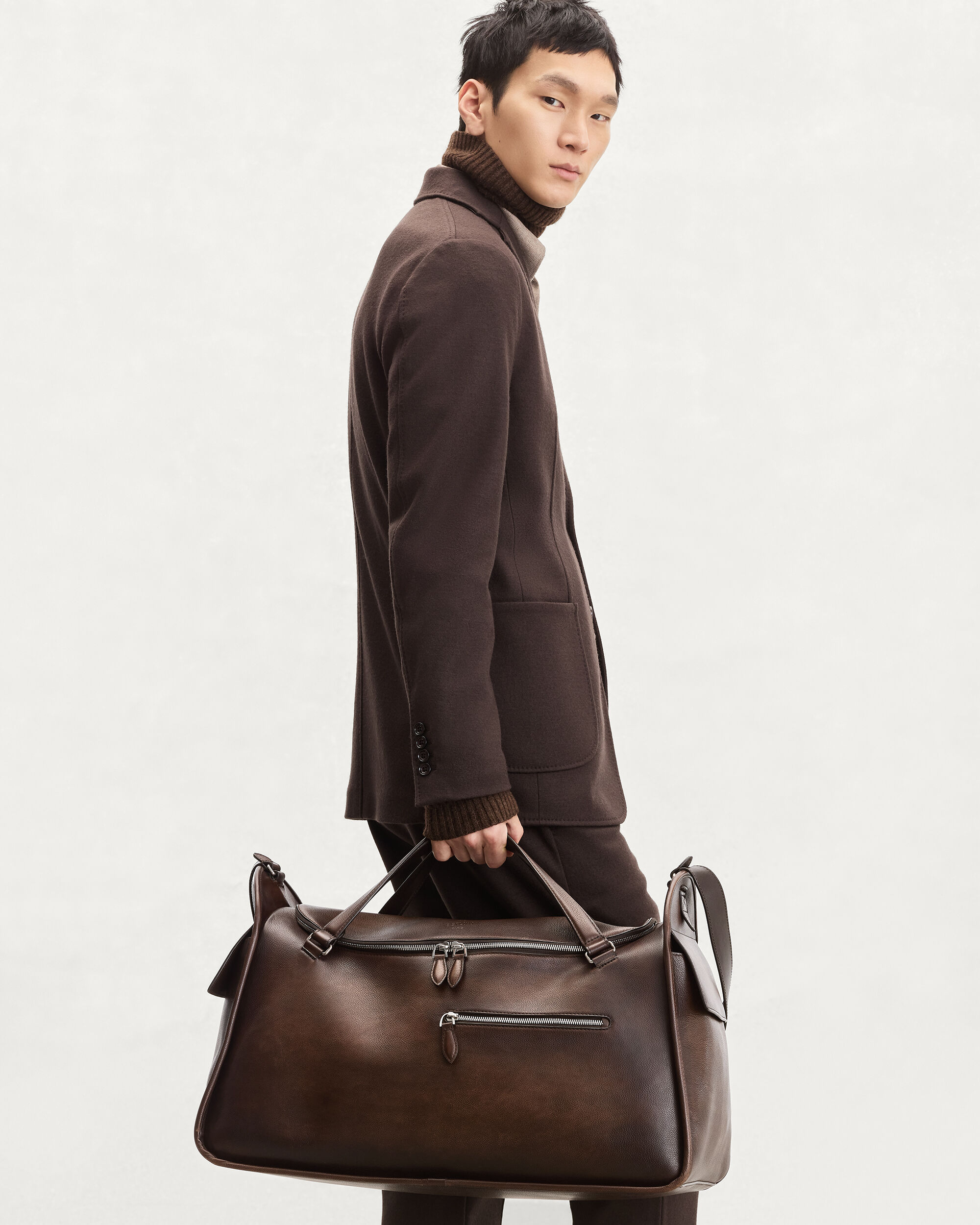 Périple Weekender Travel Bag, Soft Brown, hi-res
