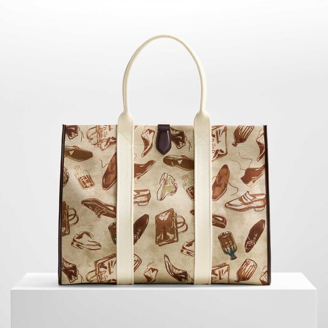 Open Tote XL Printed Fabric Tote Bag