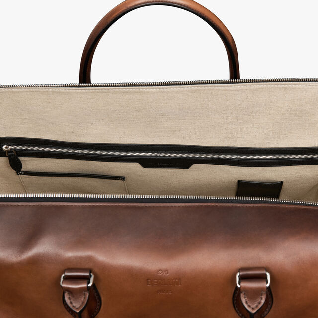 Jour Off GM Leather Travel Bag, CACAO INTENSO, hi-res 7