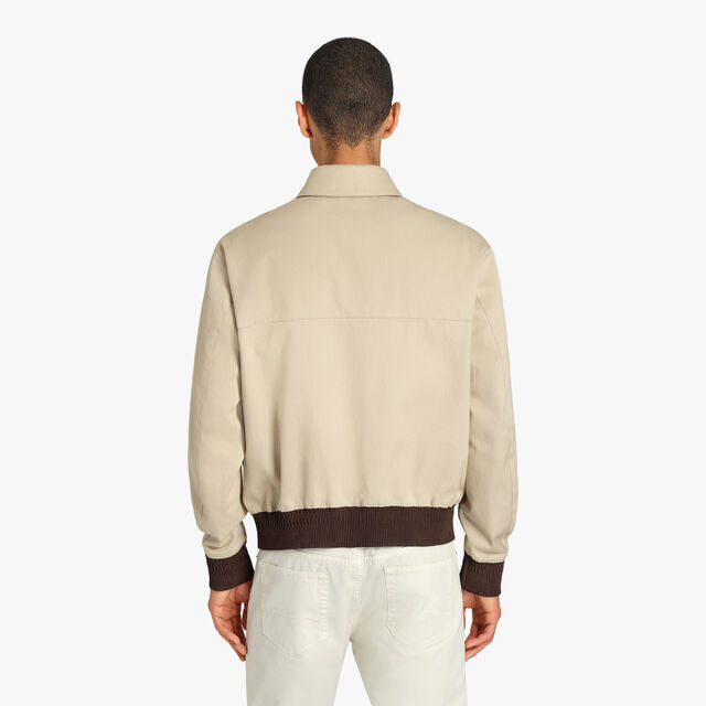 Cotton Jacket, SAND BEIGE, hi-res 3