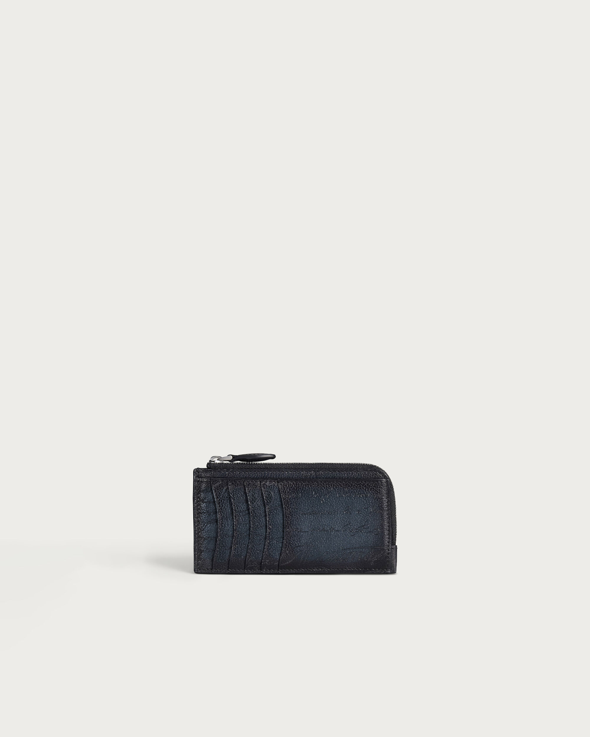 Koa Maxi Zipped Card Holder, Indigo Denim, hi-res