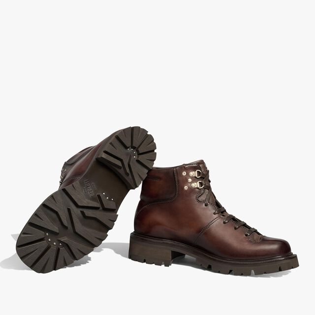 Brunico Leather Boot, MARRONE INTENSO, hi-res 4