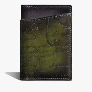 Jagua Gradiant Scritto Leather Card Holder Jagua Gradiant Scritto Leather Card Holder
