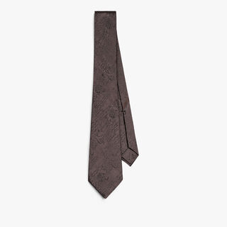 Classic Scritto Tie, SIGNATURE BROWN, hi-res
