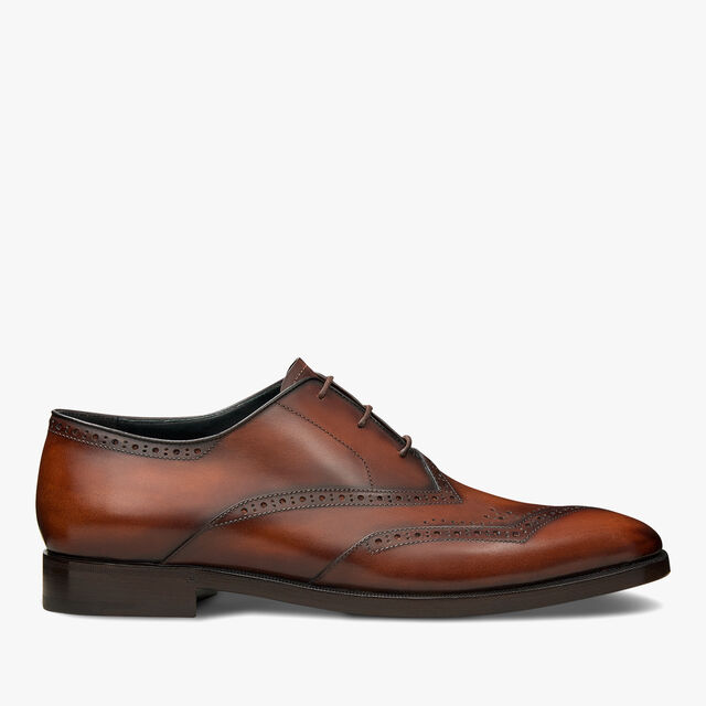Démesure Leather Oxford, CACAO INTENSO, hi-res 1