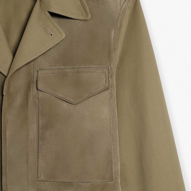 Two-Materials Field Jacket, WARM TAUPE, hi-res 7