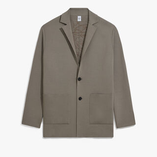 Double Face Scritto Knitted Jacket Double Face Scritto Knitted Jacket
