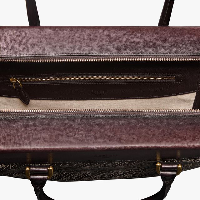 Cabas Toile Marbeuf托特包, DARK BROWN + MADURO, hi-res 7
