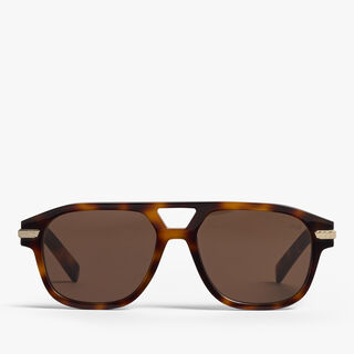 Flare Acetate Sunglasses, CLASSIC HAVANA + SOLID BROWN, hi-res