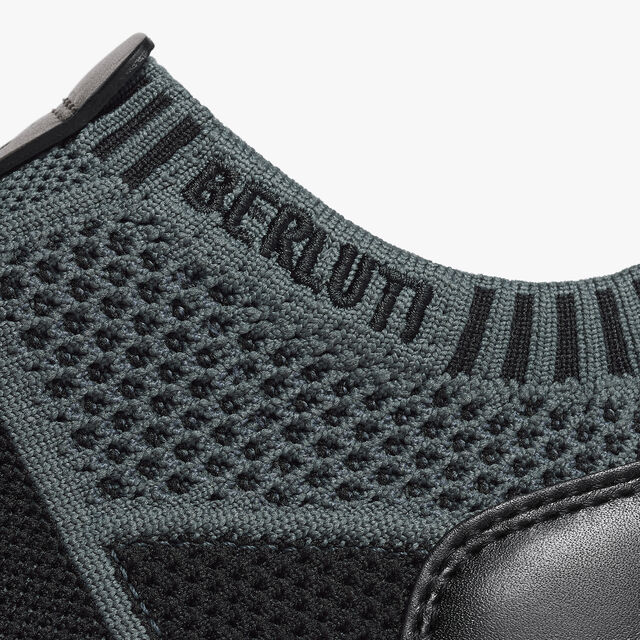 Shadow Knit And Lagoon Calf Sneaker, TEMPEST / BLACK, hi-res 7