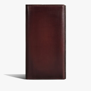 Badi Leather Long Wallet, LEGNO BRUCIATO, hi-res