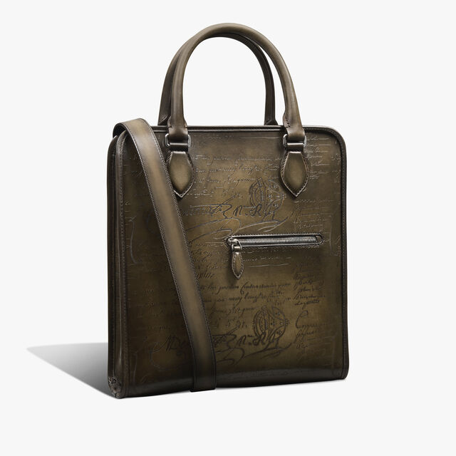 Premier Jour Cabas Scritto Leather Tote Bag, APPENNINI, hi-res 2