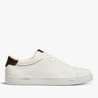 Playtime Calf Leather Sneaker, WHITE, hi-res