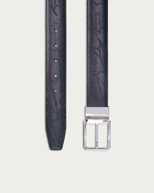 Versatile Reversible Belt, Tobacco Bis & Nero, hi-res