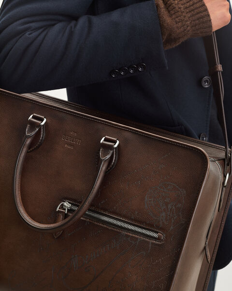 Overnight Travel Bag, Soft Brown, hi-res