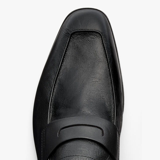 Lorenzo Kangaroo Leather Loafer, NERO, hi-res 7