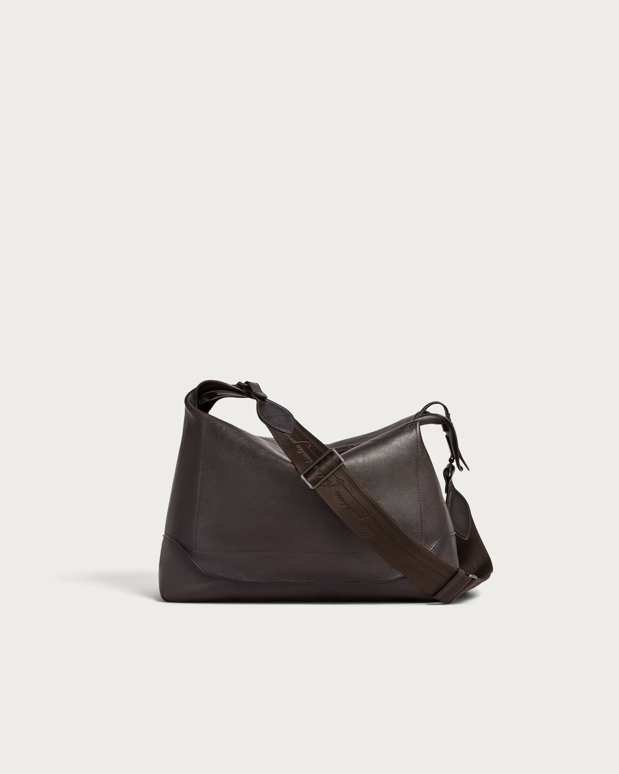 1 Jour Hobo Shoulder Bag, Dark Brown, hi-res