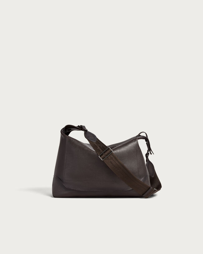 1 Jour Hobo Shoulder Bag, Dark Brown, hi-res